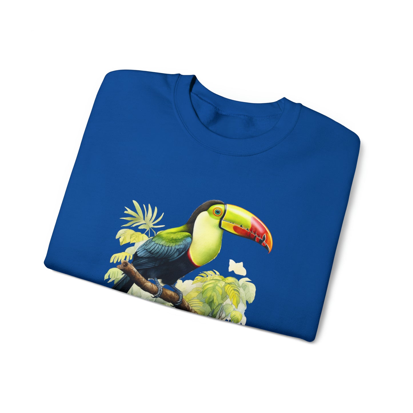 Keel Billed Toucan I, Unisex Heavy Blend Crewneck Sweatshirt