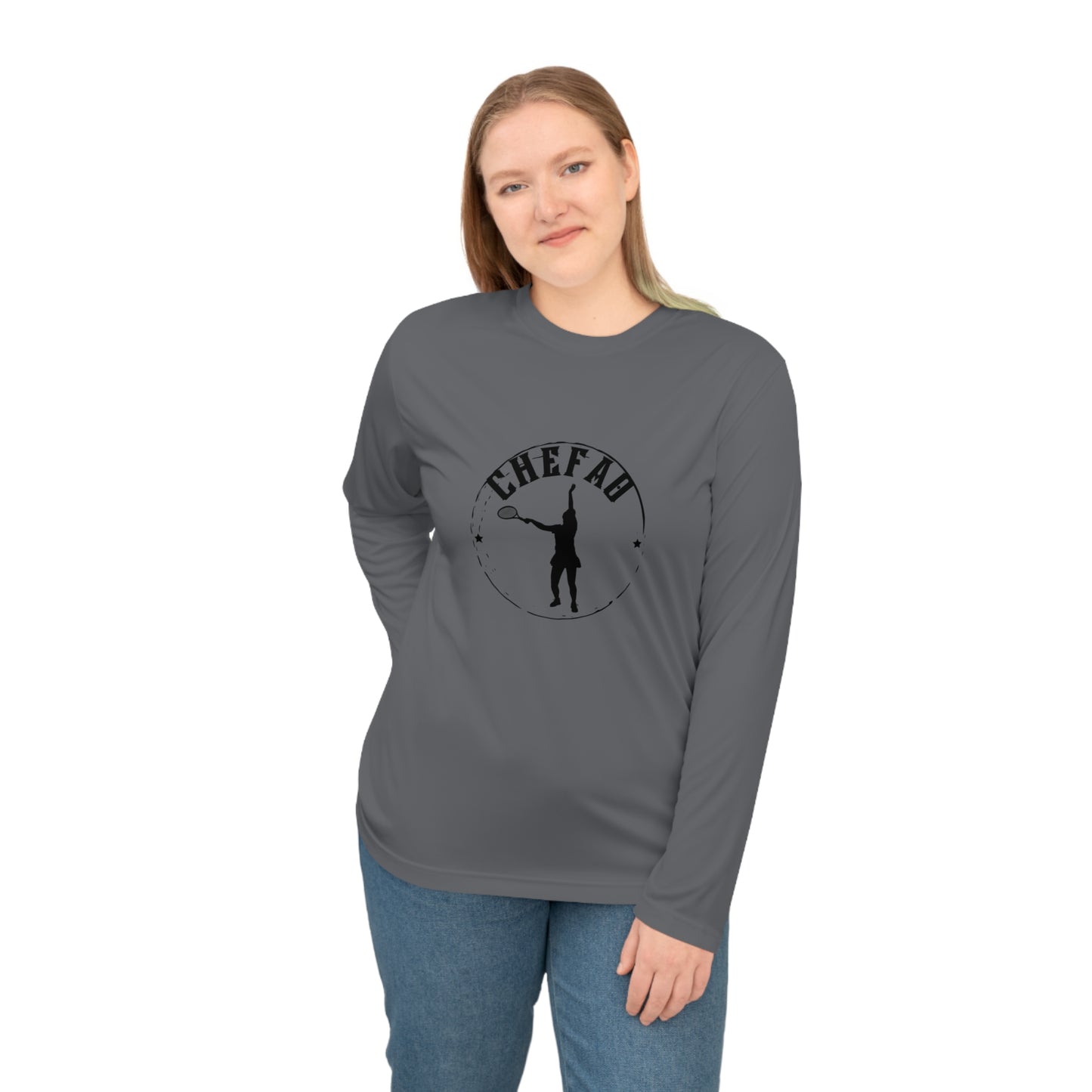 Chefao Tennis I, Unisex Performance Long Sleeve Shirt