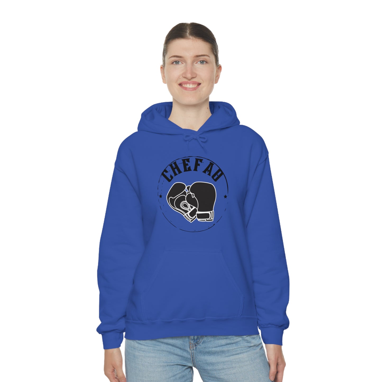 Chefao Boxing I, Unisex Heavy Blend Hooded Sweatshirt