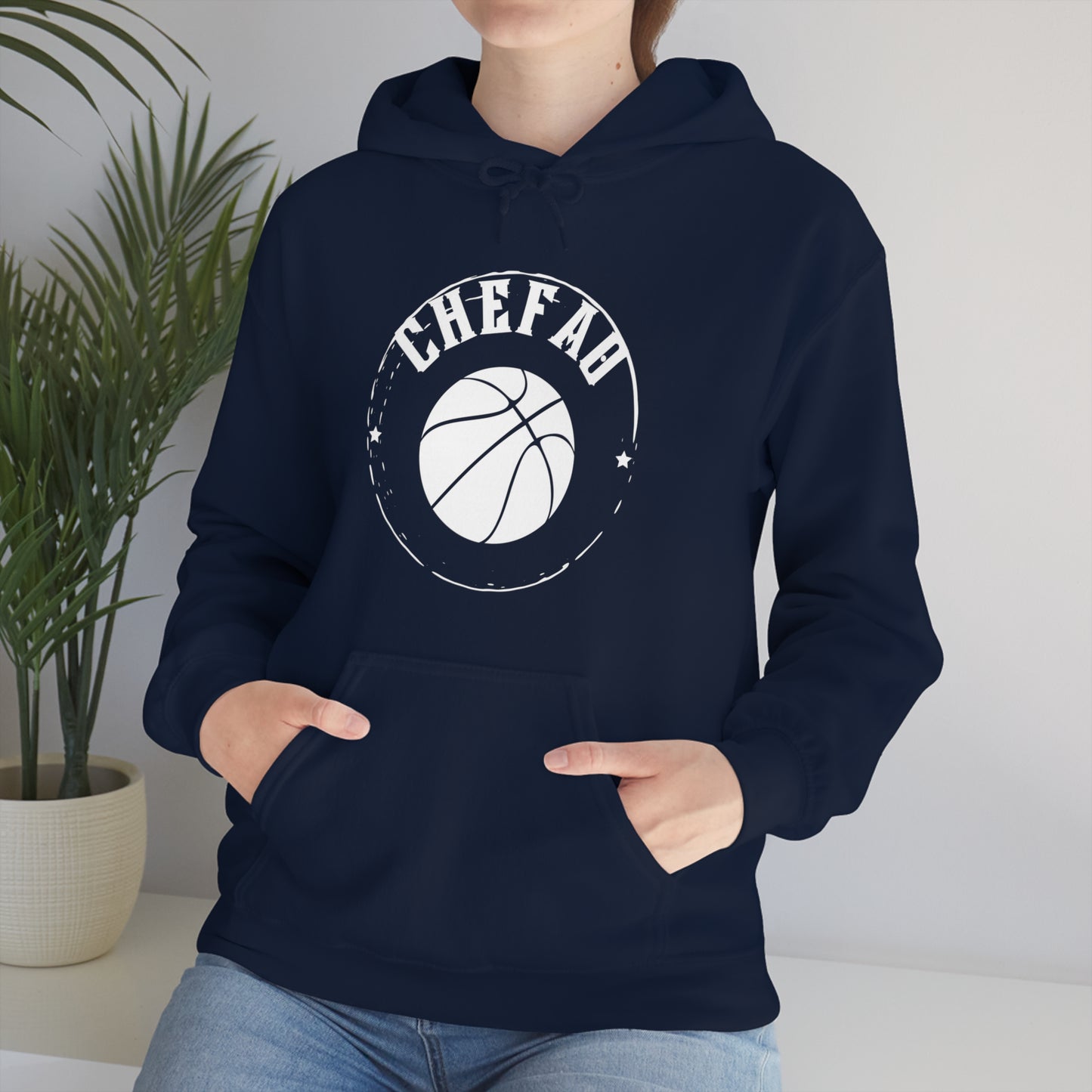 Chefao Basketball IV, Unisex Heavy Blend Hooded Sweatshirt