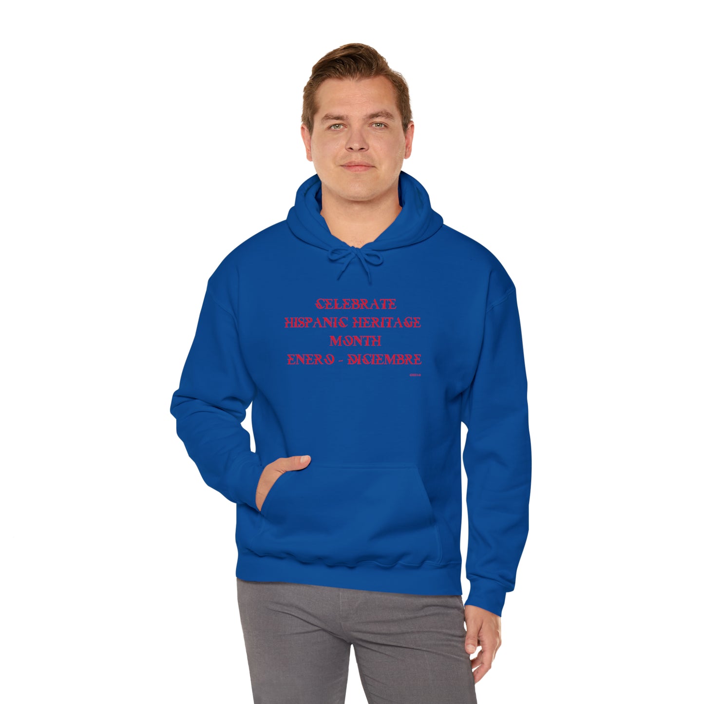 Celebrate Hispanic Heritage Month V, Unisex Heavy Blend Hooded Sweatshirt