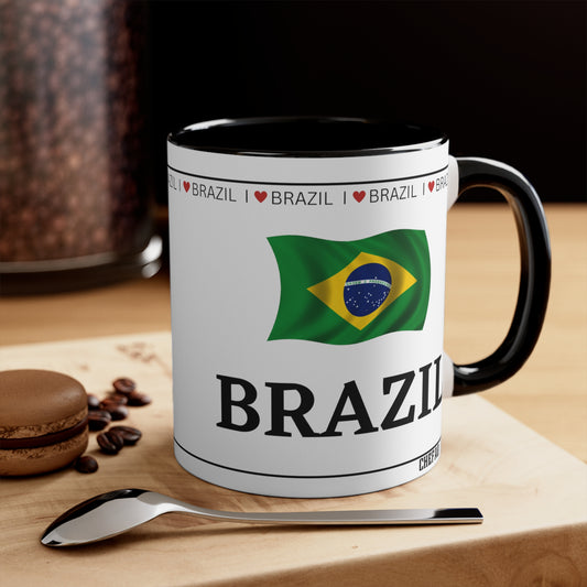 I Love Brazil - Coffee Mug, 11oz