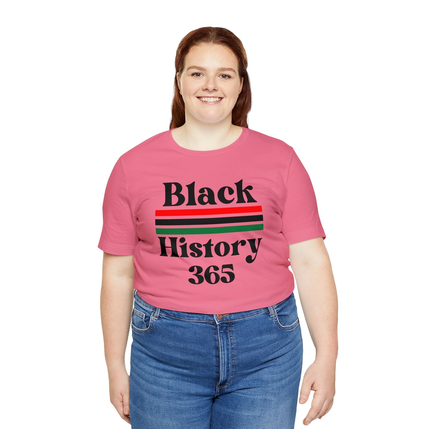 Chefao Black History 365, Unisex Jersey Short Sleeve Tee