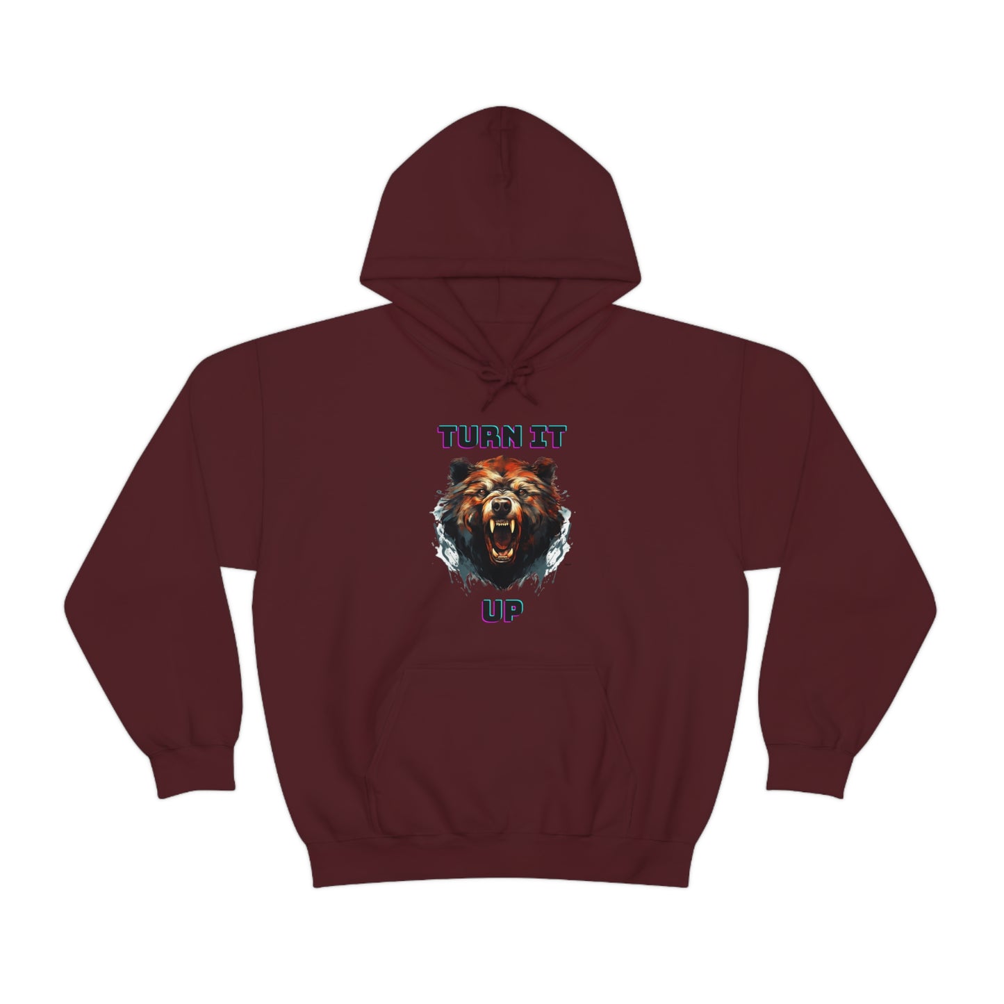 Turn It Up, Unisex Heavy Blend Hooded Sweatshirt