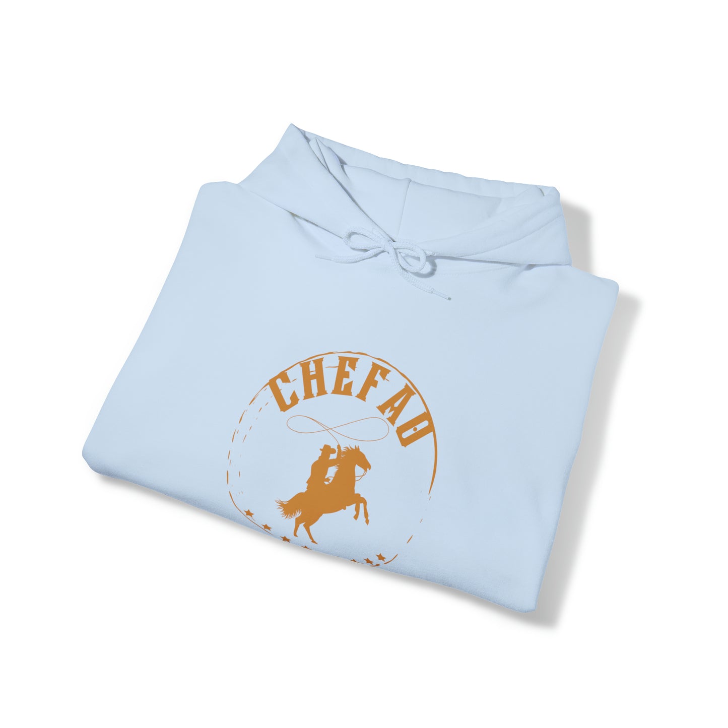 Chefao Cowboy V, Unisex Heavy Blend Hooded Sweatshirt