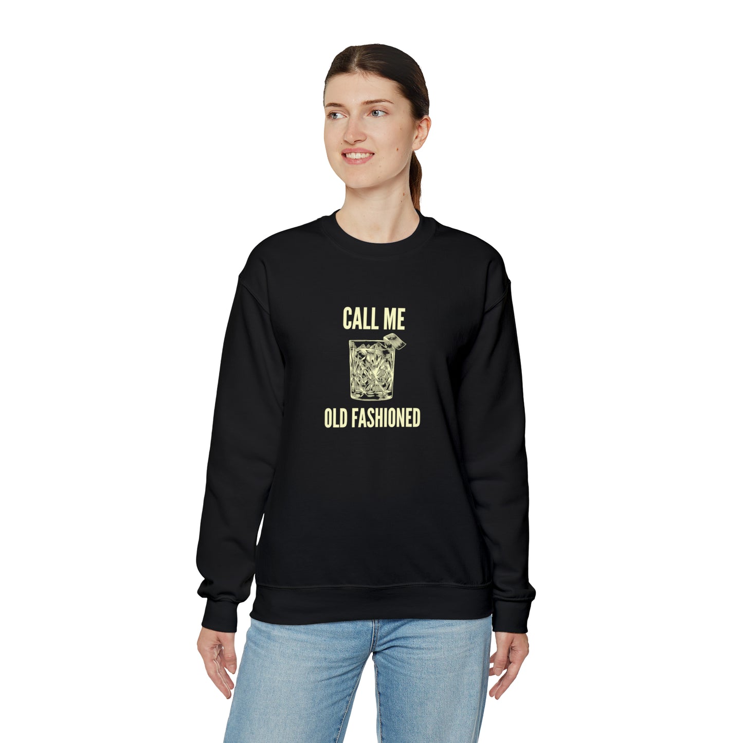 Call Me Old Fashioned, Unisex Heavy Blend Crewneck Sweatshirt