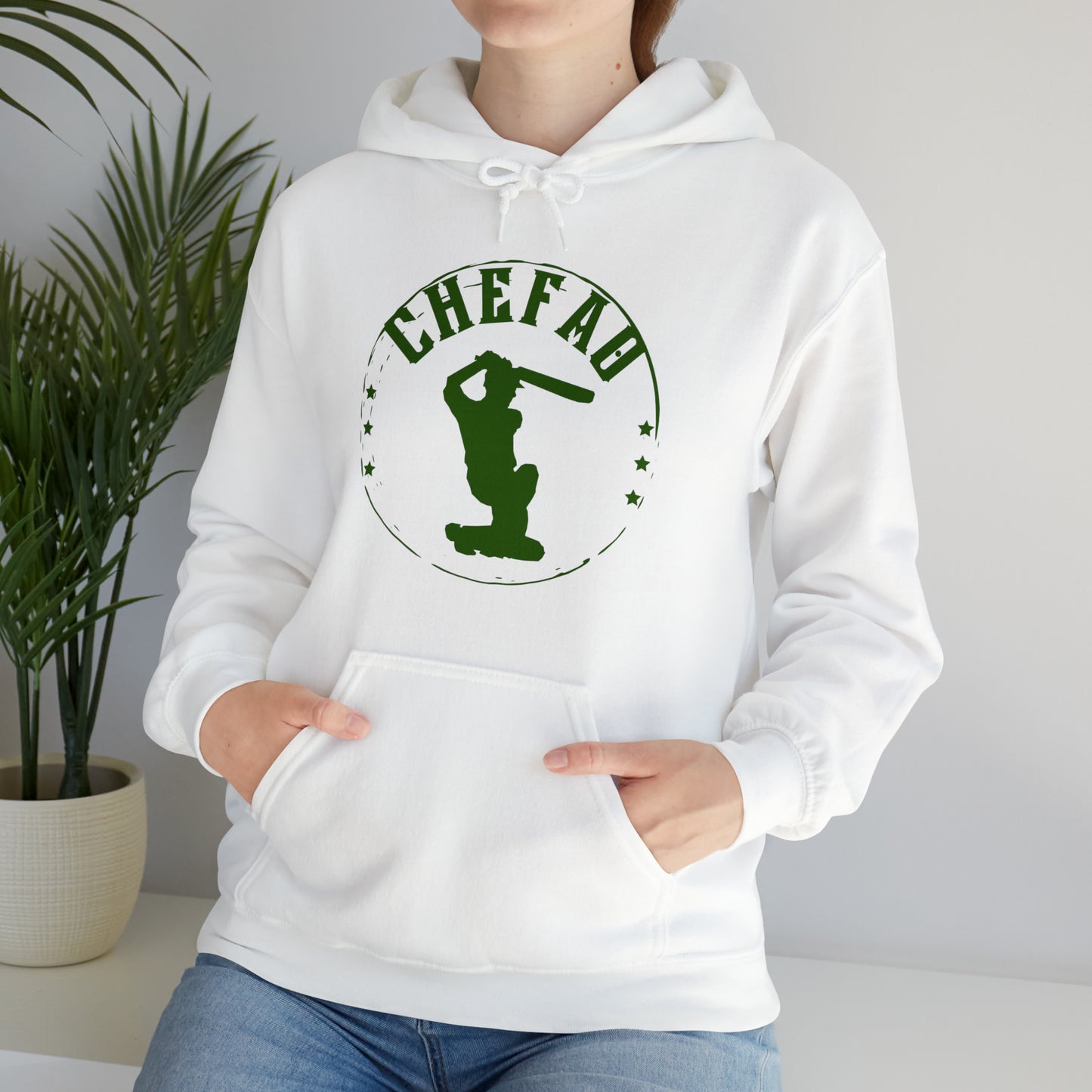 Chefao Cricket I, Unisex Heavy Blend Hooded Sweatshirt