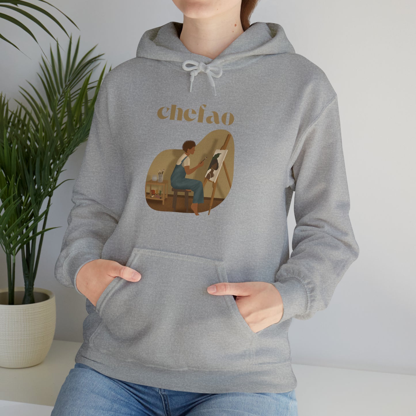 Chefao Artist I, Unisex Heavy Blend™ Hooded Sweatshirt