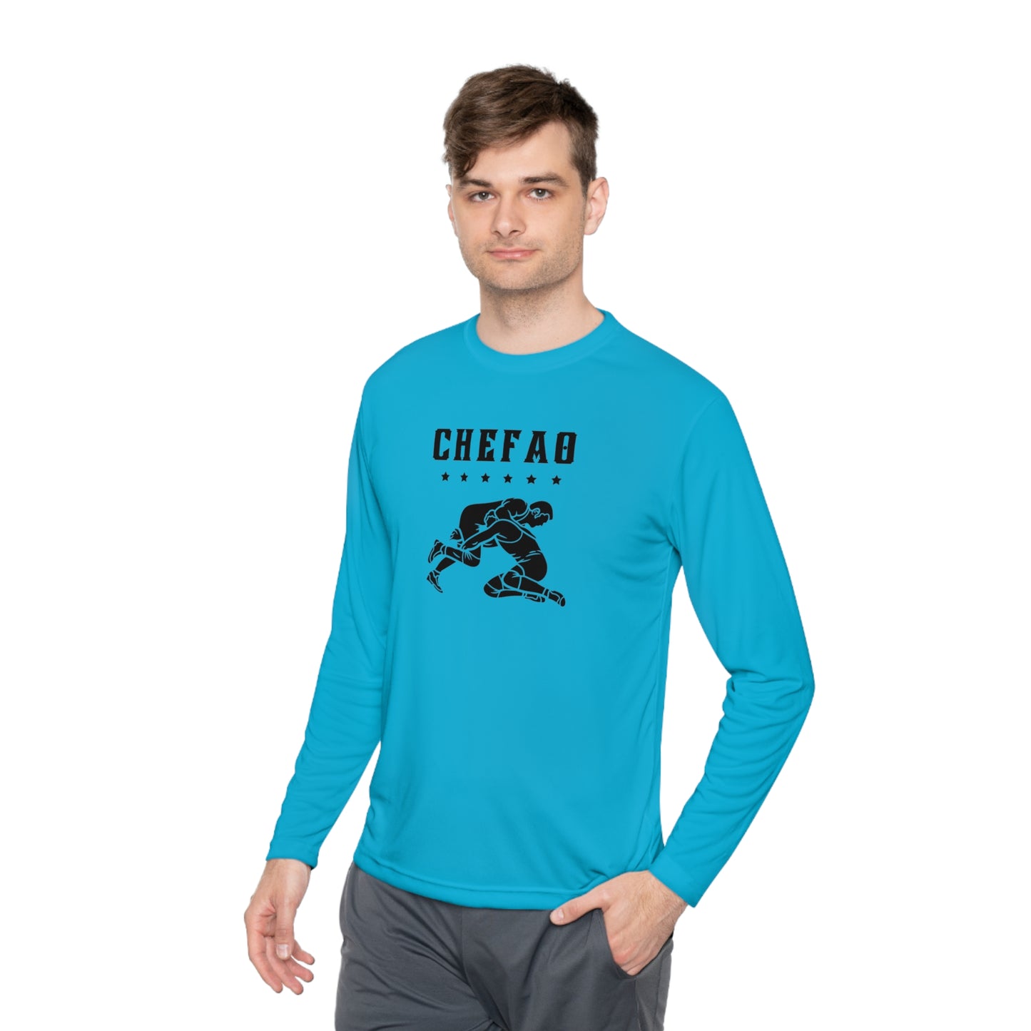 Chefao Wrestling V, Unisex Lightweight Long Sleeve Tee