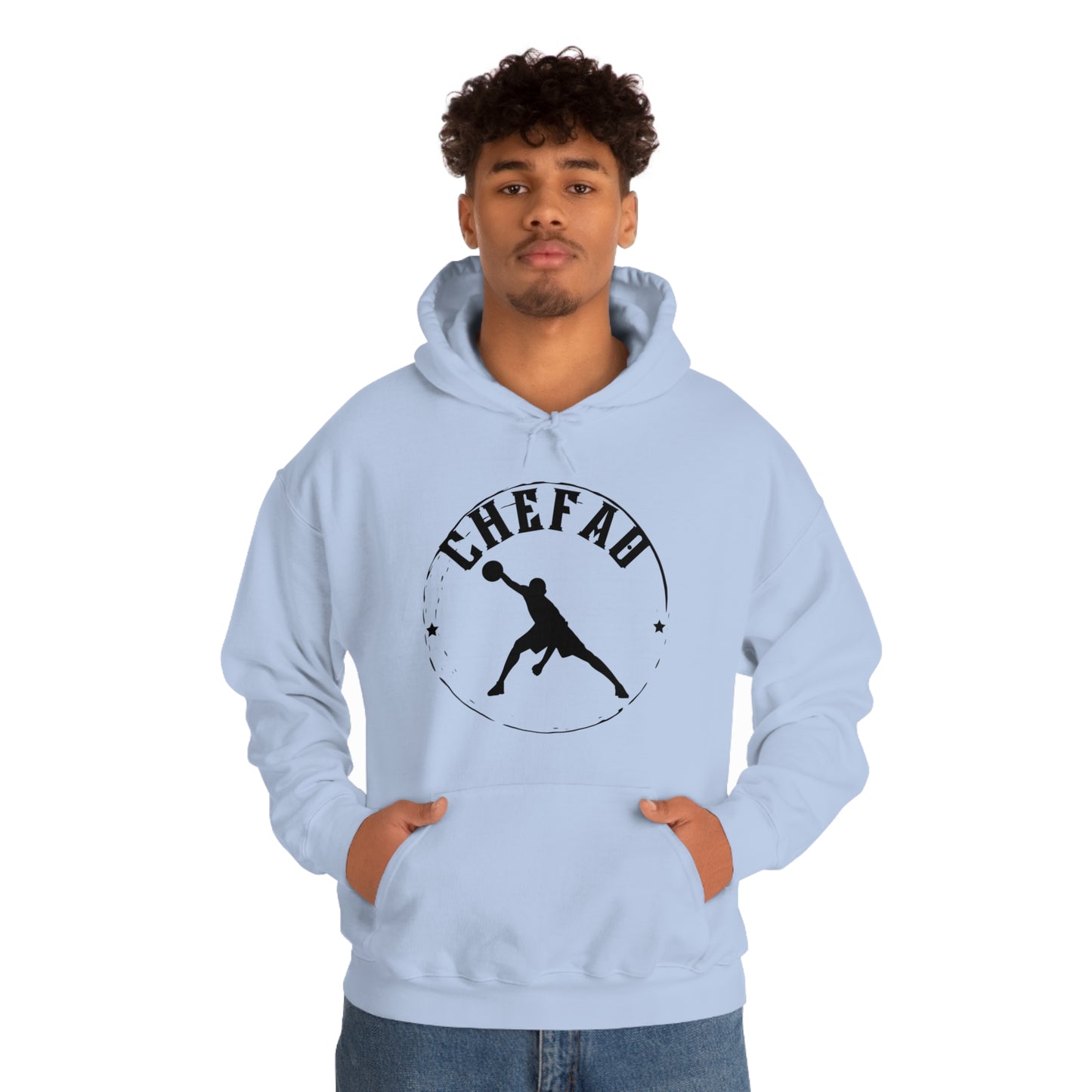 Chefao Basketball III, Unisex Heavy Blend Hooded Sweatshirt