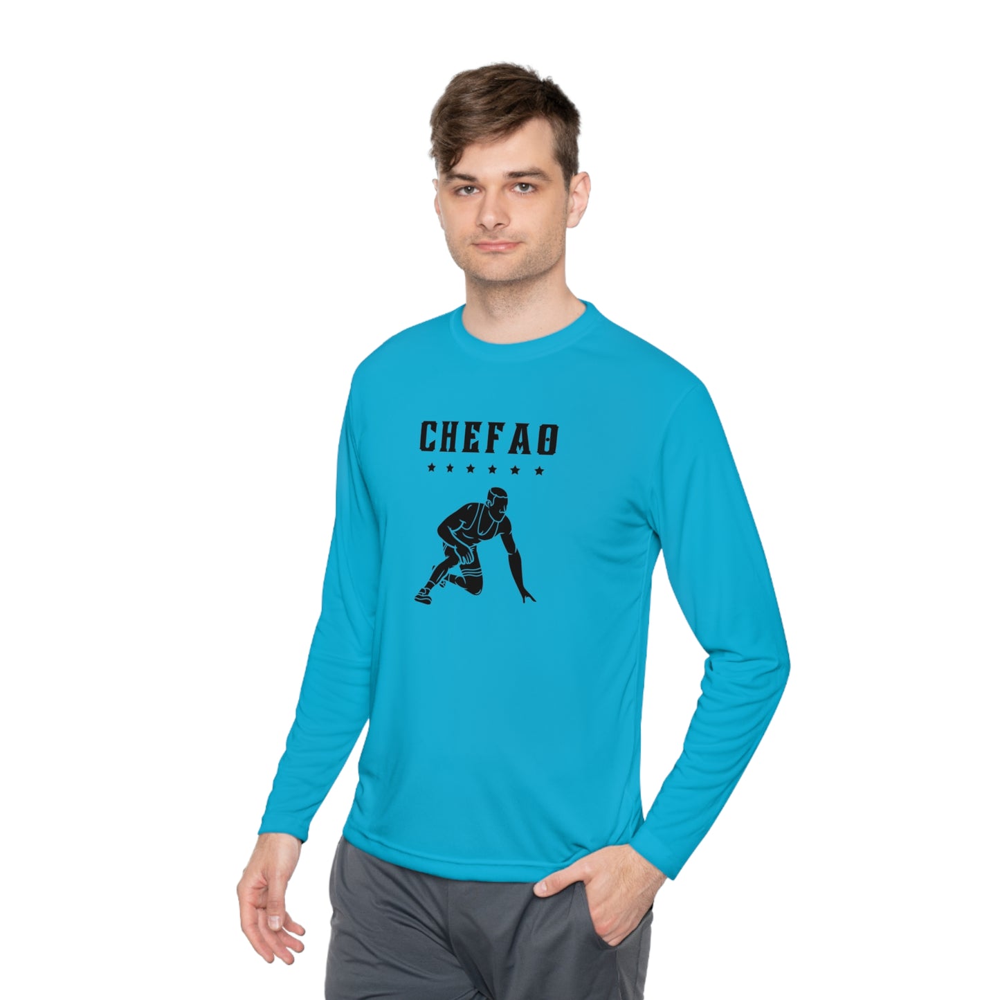 Chefao Wrestling IX, Unisex Lightweight Long Sleeve Tee