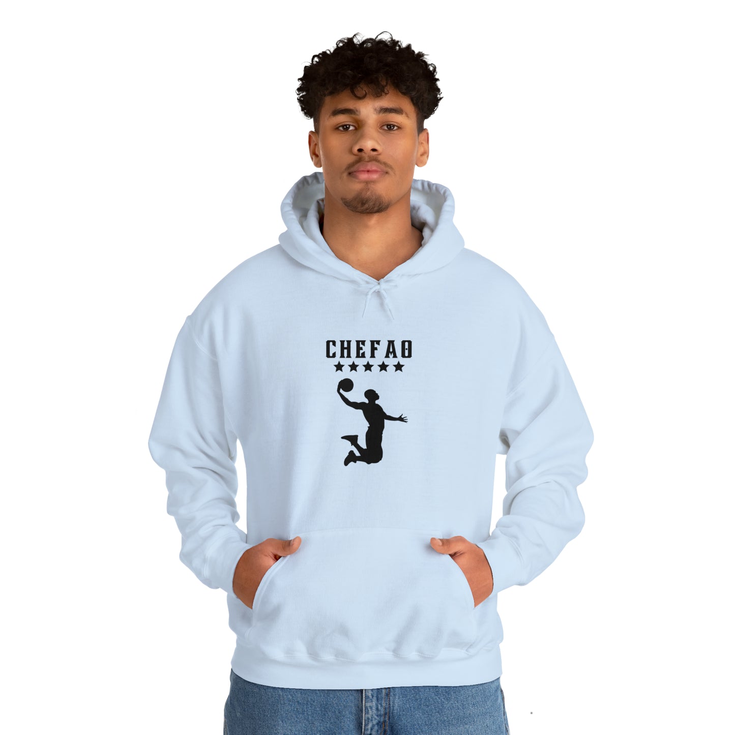 Chefao Basketball X, Unisex Heavy Blend Hooded Sweatshirt