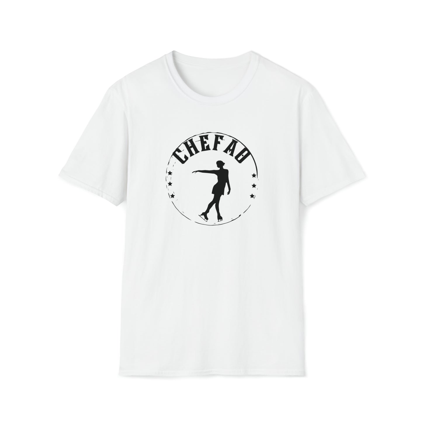 Chefao Ice Skating I, Unisex Softstyle T-Shirt