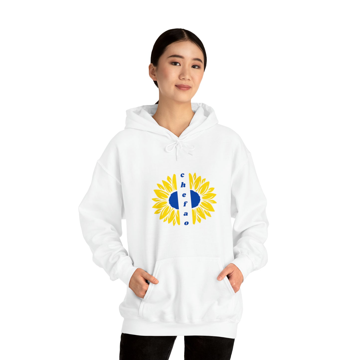 Chefao Sunflower II, Unisex Heavy Blend Hooded Sweatshirt