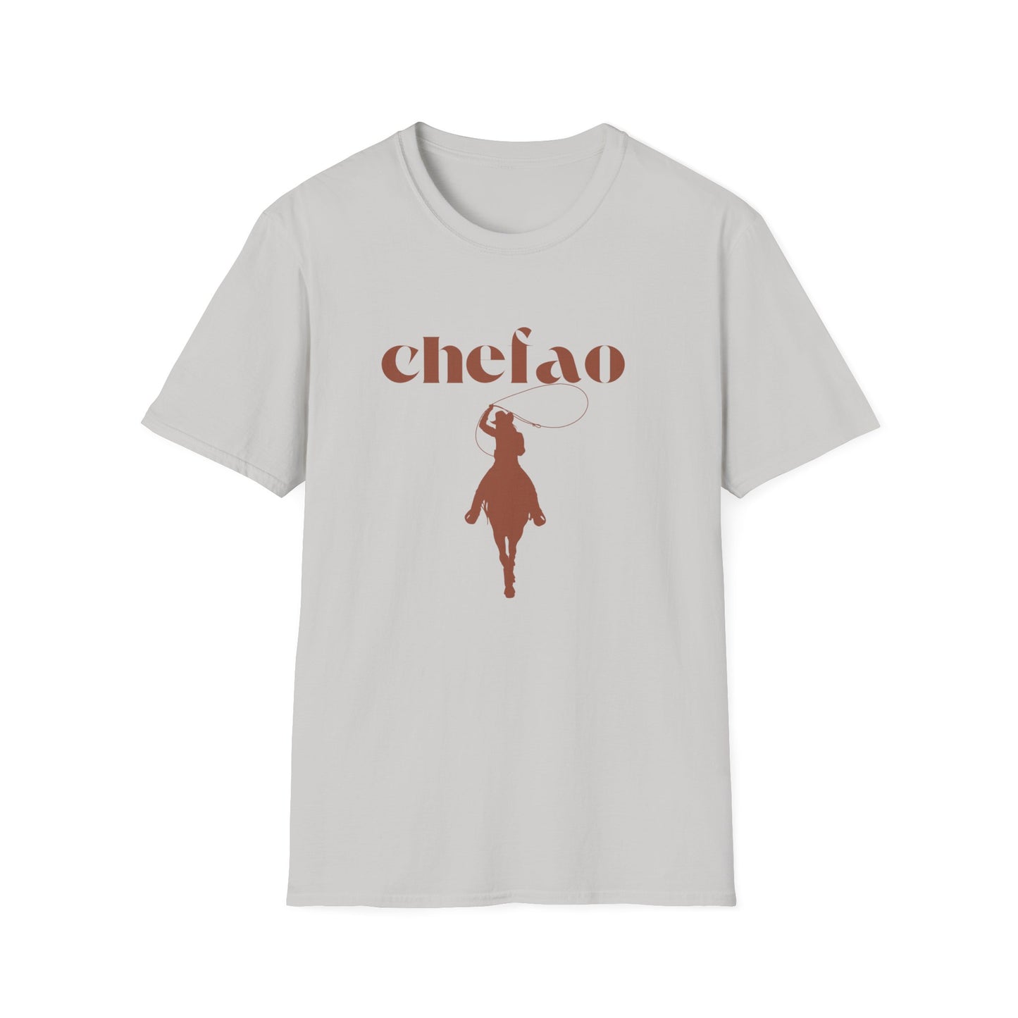 Chefao Cowgirl II, Unisex Softstyle T-Shirt