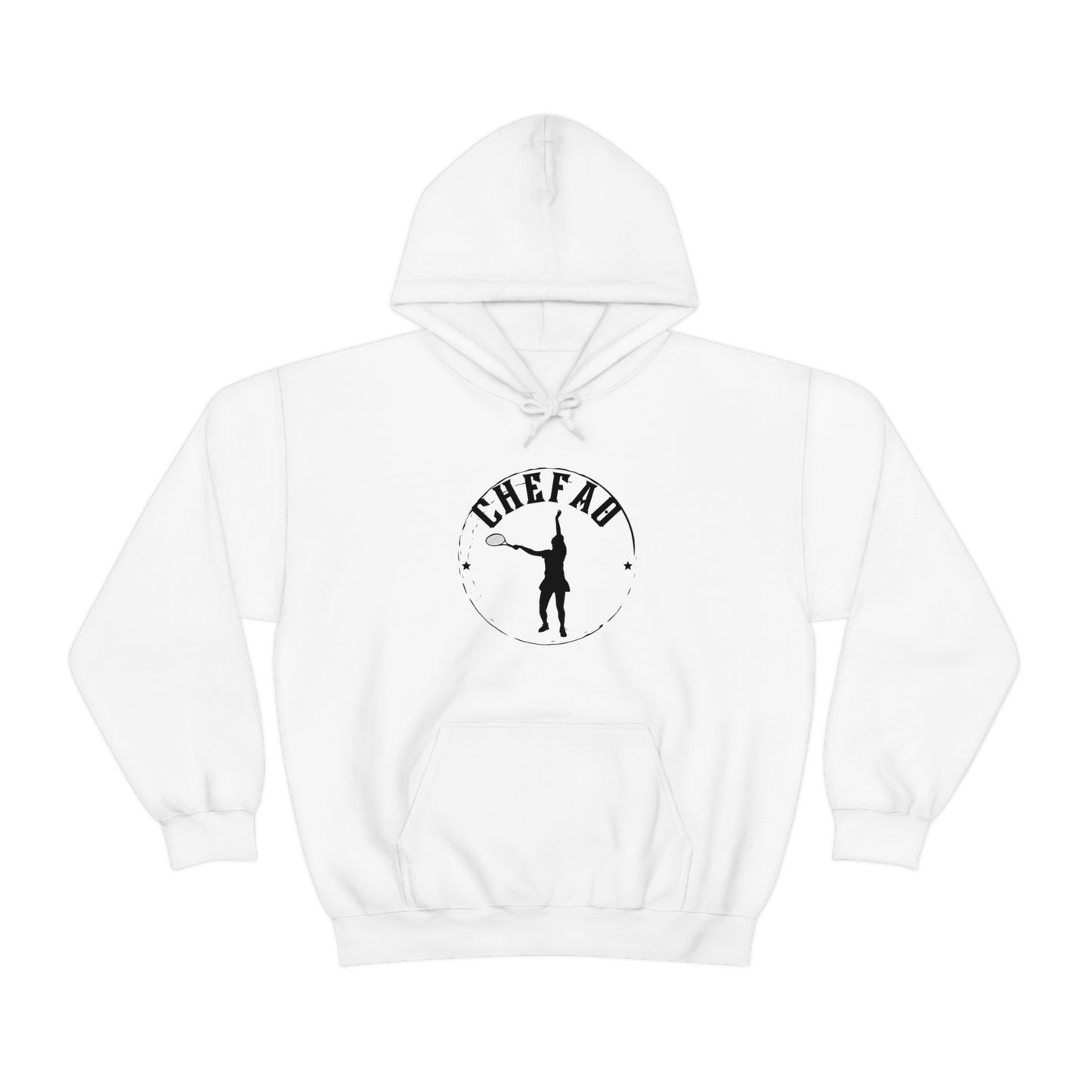 Chefao Tennis I, Unisex Heavy Blend Hooded Sweatshirt