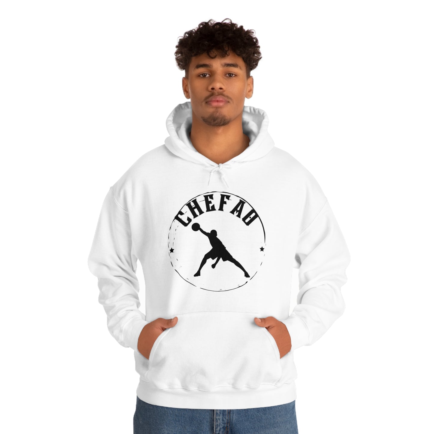 Chefao Basketball III, Unisex Heavy Blend Hooded Sweatshirt