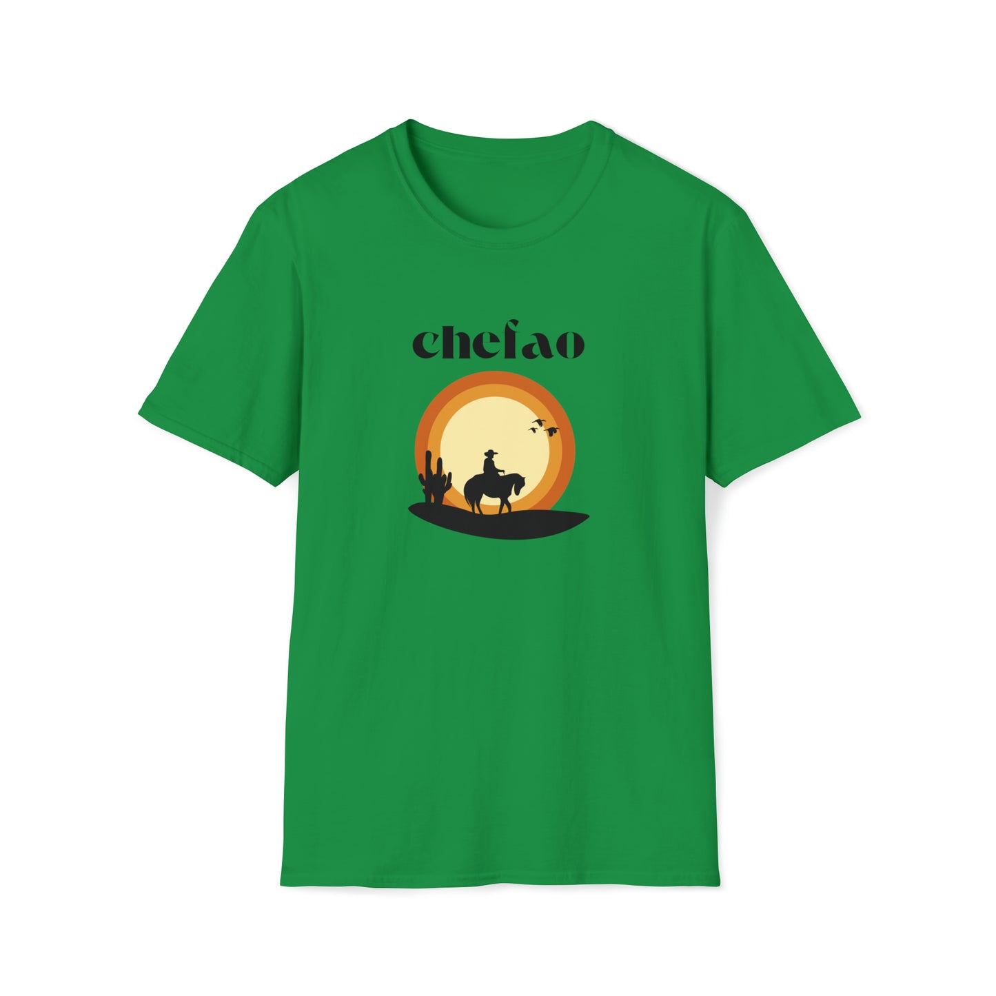 Chefao Cowboy VI, Unisex Softstyle T-Shirt