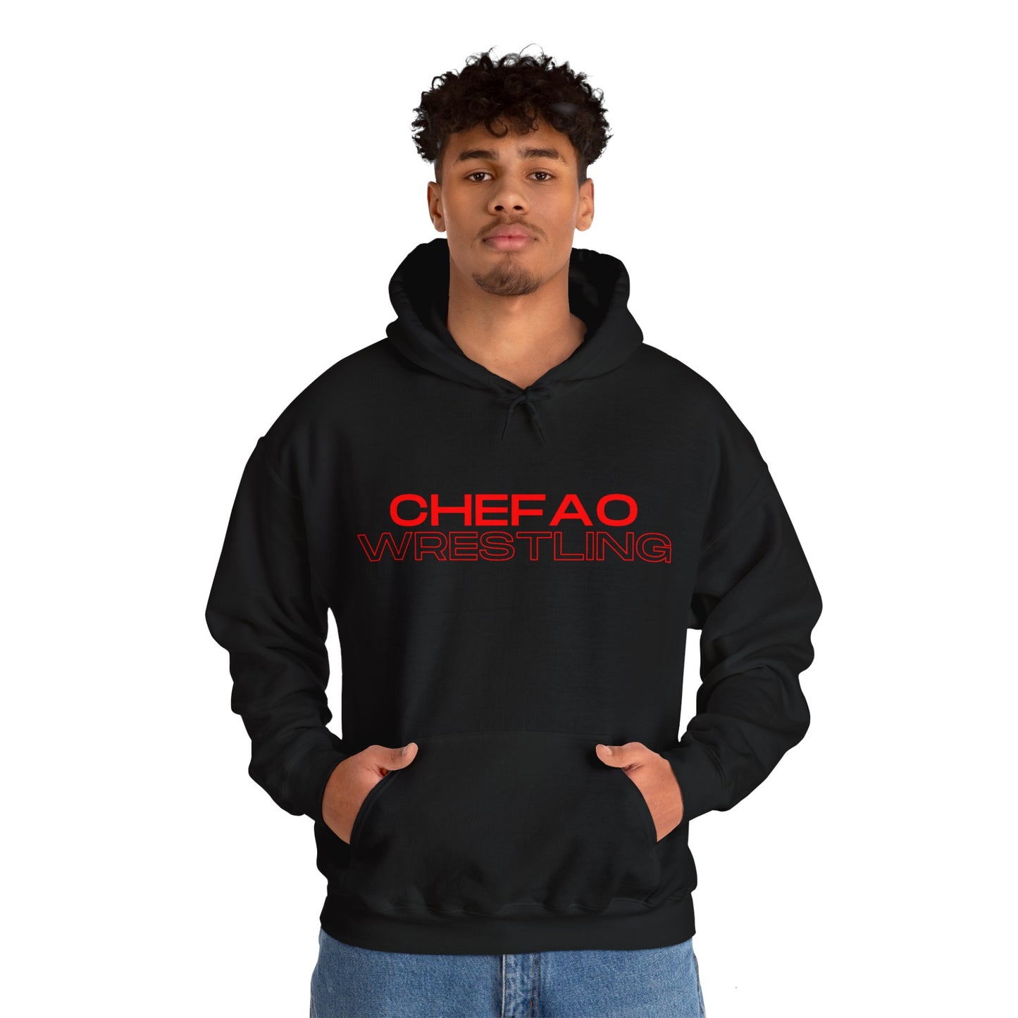 Chefao Wrestling XII, Unisex Heavy Blend™ Hooded Sweatshirt