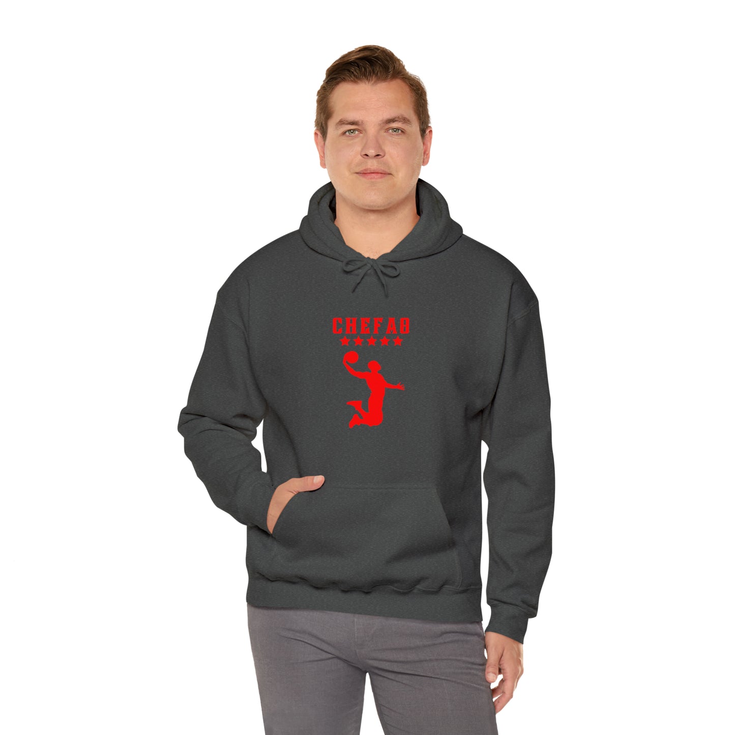 Chefao Basketball X, Unisex Heavy Blend Hooded Sweatshirt