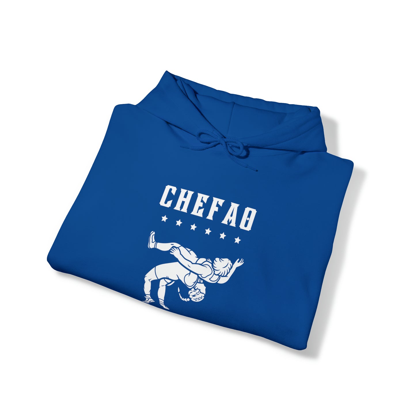 Chefao Wrestling VIII, Unisex Heavy Blend Hooded Sweatshirt