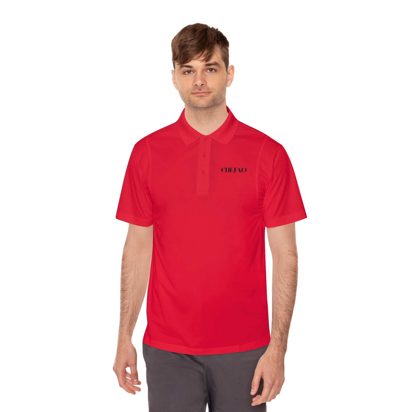 Chefao VIII, Men's Sport Polo Shirt