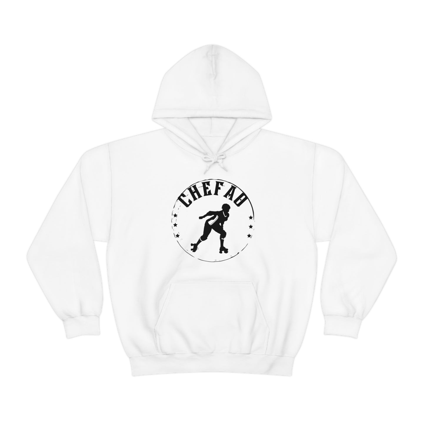 Chefao Roller Derby I, Unisex Heavy Blend Hooded Sweatshirt