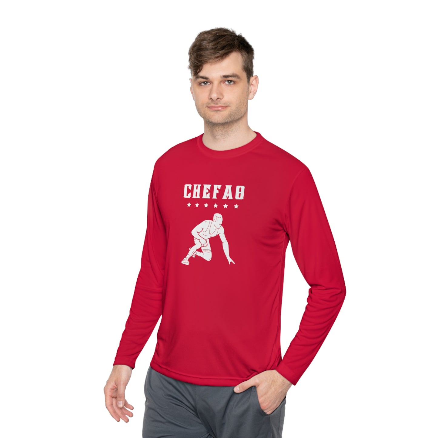 Chefao Wrestling IX, Unisex Lightweight Long Sleeve Tee