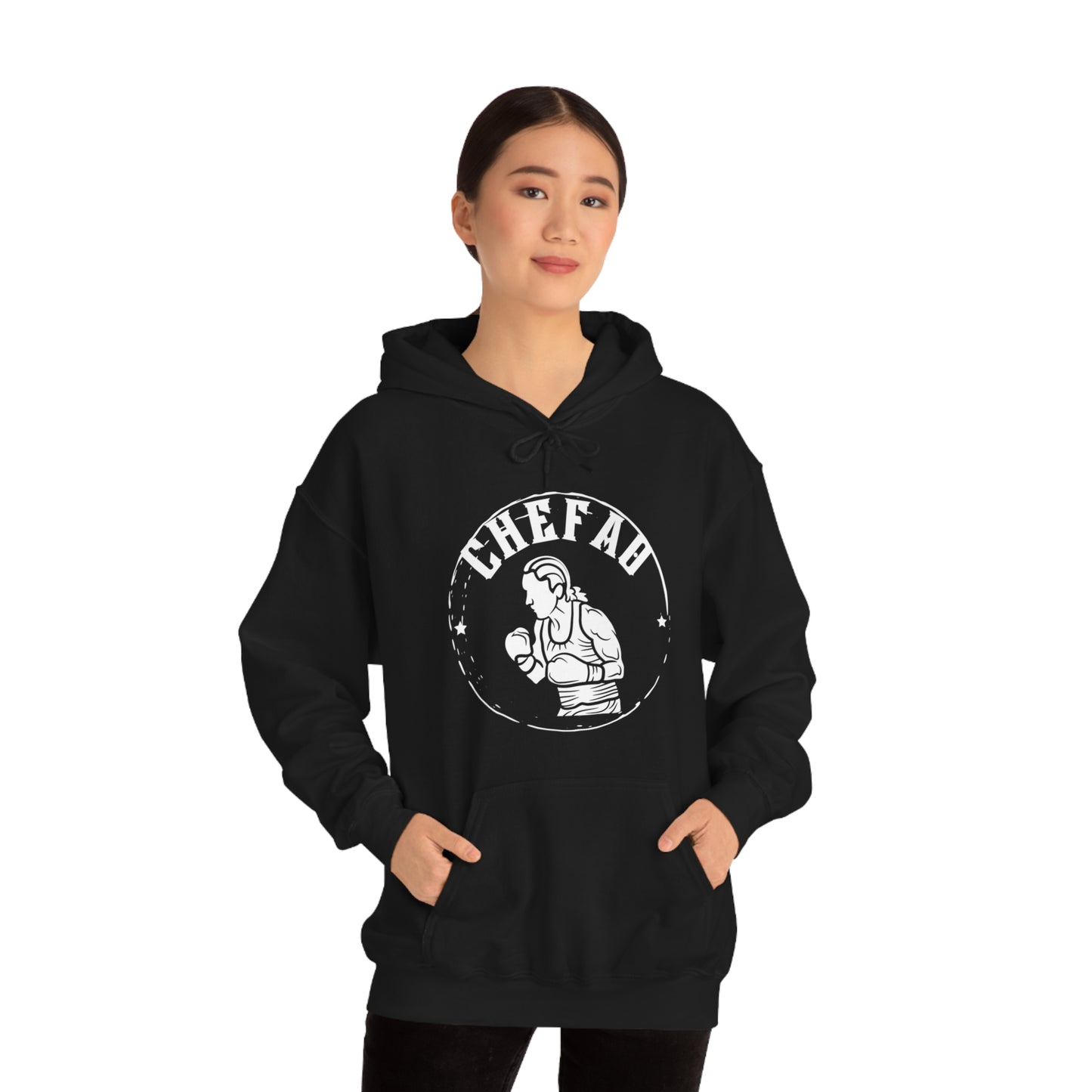 Chefao Boxer II, Unisex Heavy Blend Hooded Sweatshirt