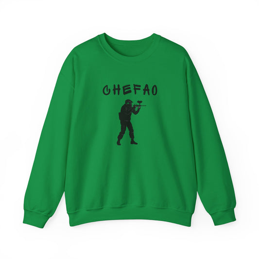 Chefao Paintball I, Unisex Heavy Blend Crewneck Sweatshirt