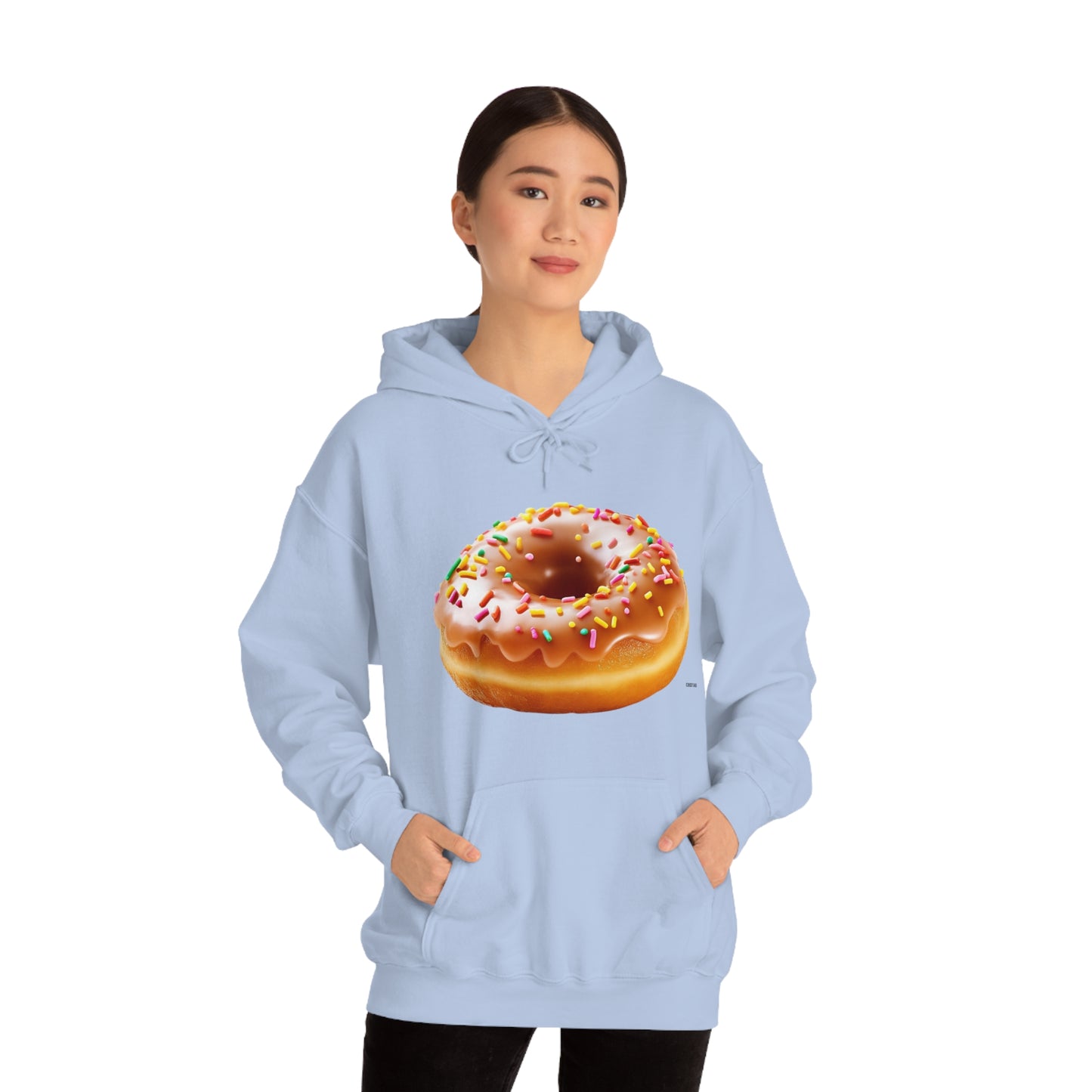 Sprinkled Donut, Unisex Heavy Blend Hooded Sweatshirt