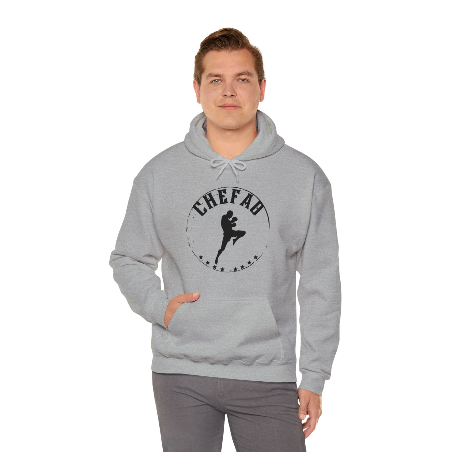 Chefao Muay Thai I, Unisex Heavy Blend Hooded Sweatshirt