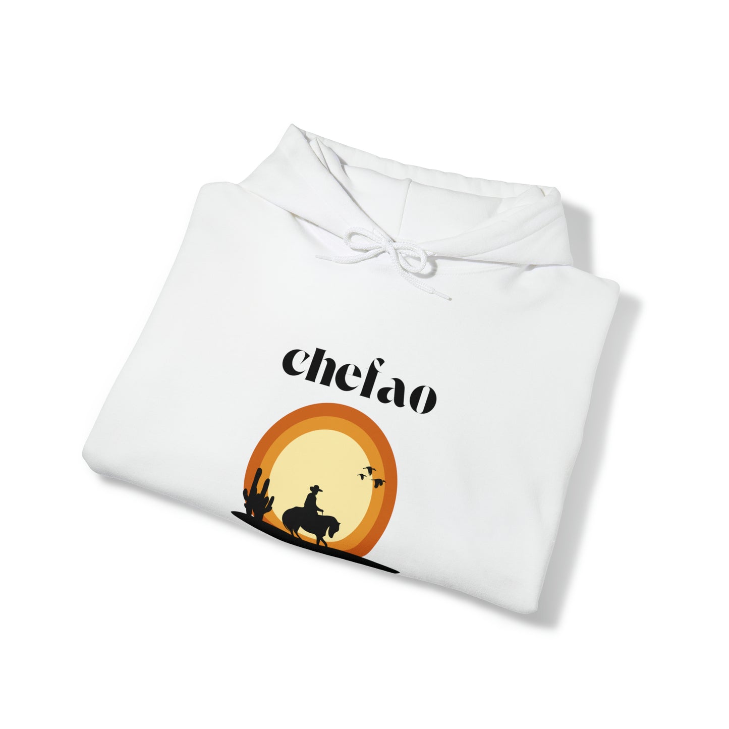 Chefao Cowboy VI, Unisex Heavy Blend Hooded Sweatshirt