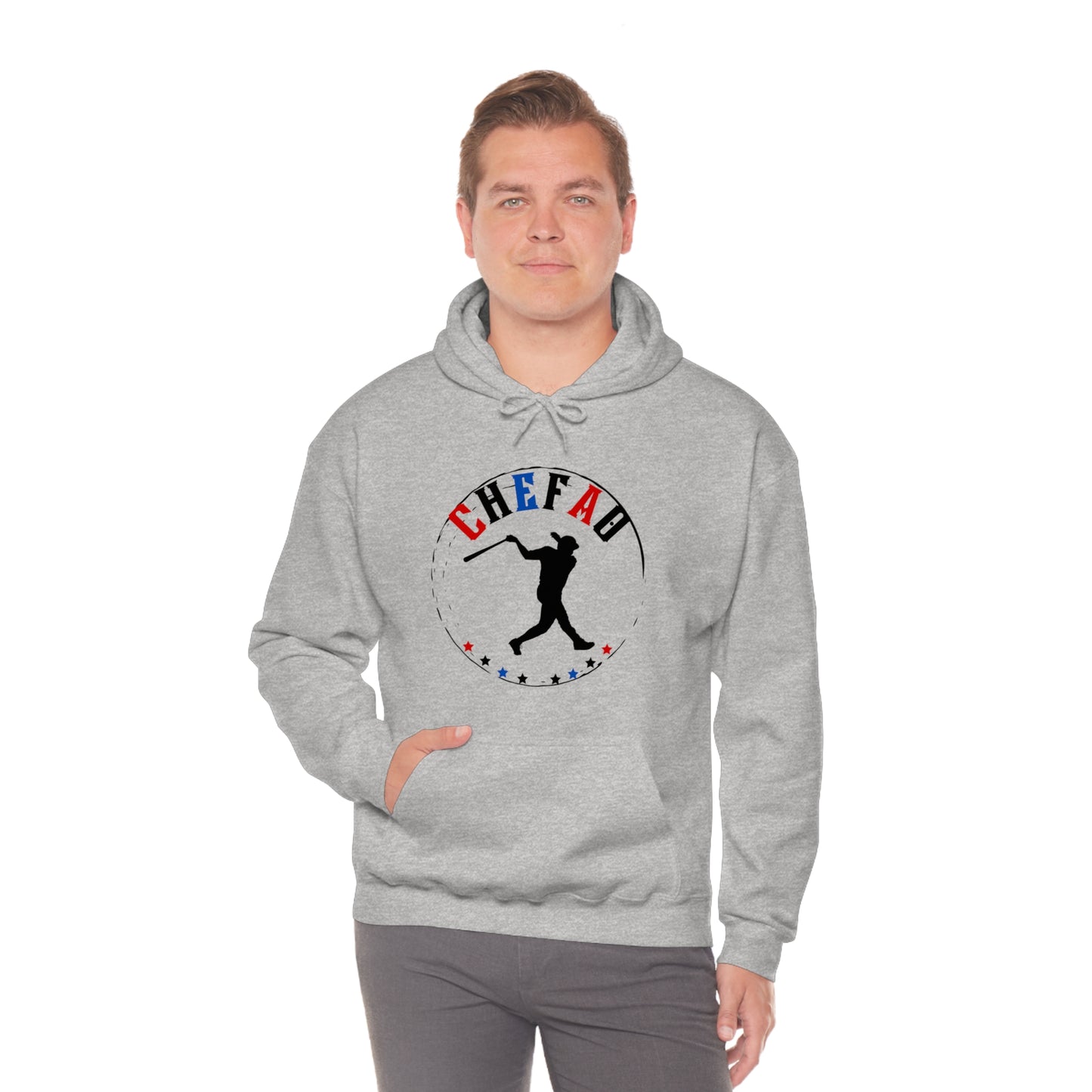 Chefao Baseball I, Unisex Heavy Blend Hooded Sweatshirt