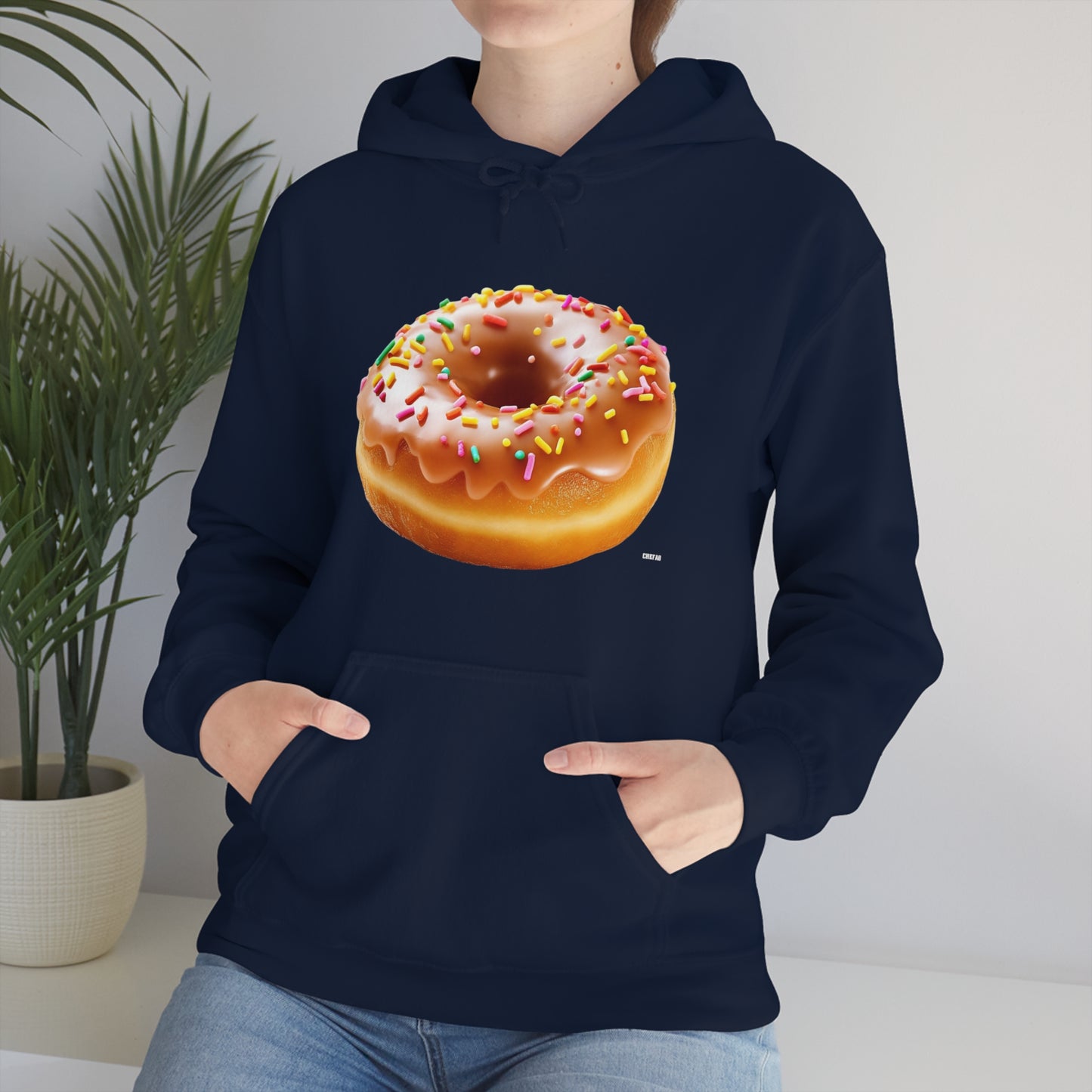 Sprinkled Donut, Unisex Heavy Blend Hooded Sweatshirt