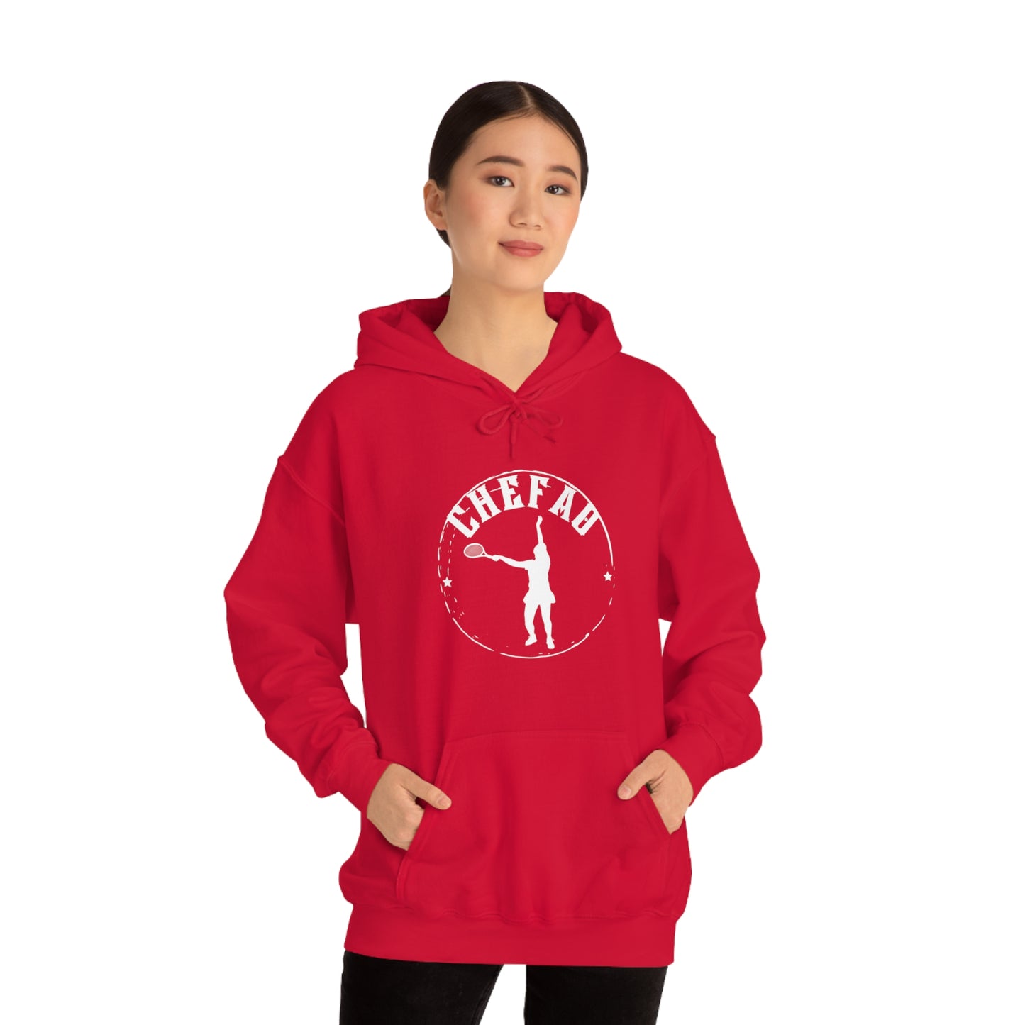 Chefao Tennis I, Unisex Heavy Blend Hooded Sweatshirt