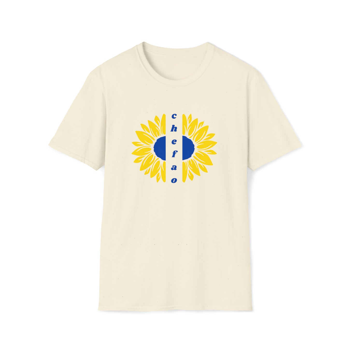 Chefao Sunflower II, Unisex Softstyle T-Shirt