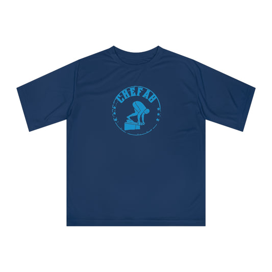 Chefao Swimmer I, Unisex Zone Performance T-shirt