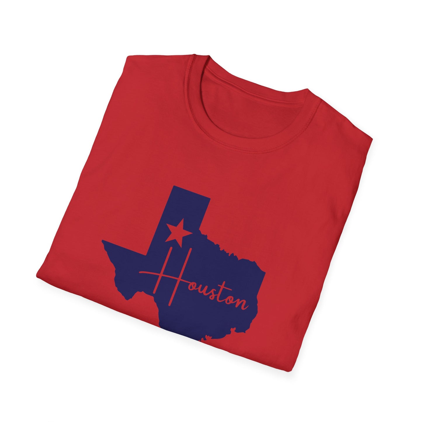 Chefao Houston, Texas I, Unisex Softstyle T-Shirt