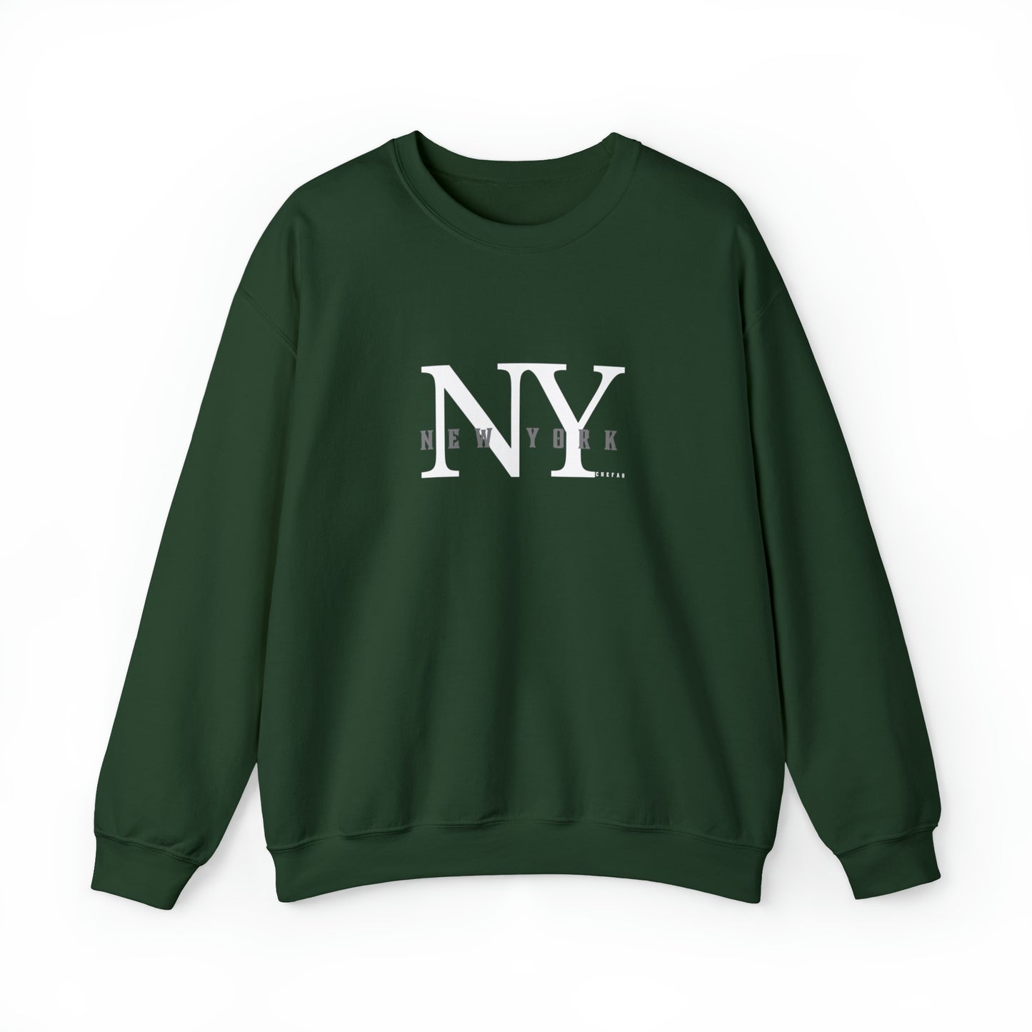 Chefao New York I, Unisex Heavy Blend Crewneck Sweatshirt