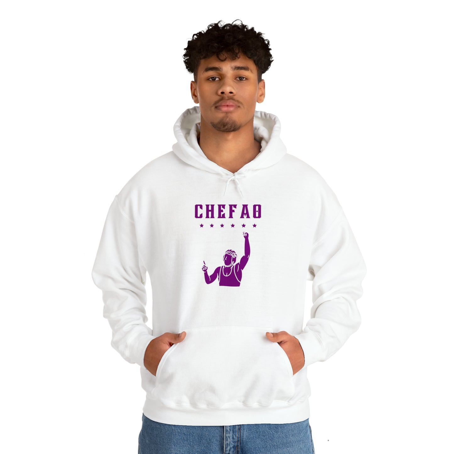 Chefao Wrestling II, Unisex Heavy Blend Hooded Sweatshirt