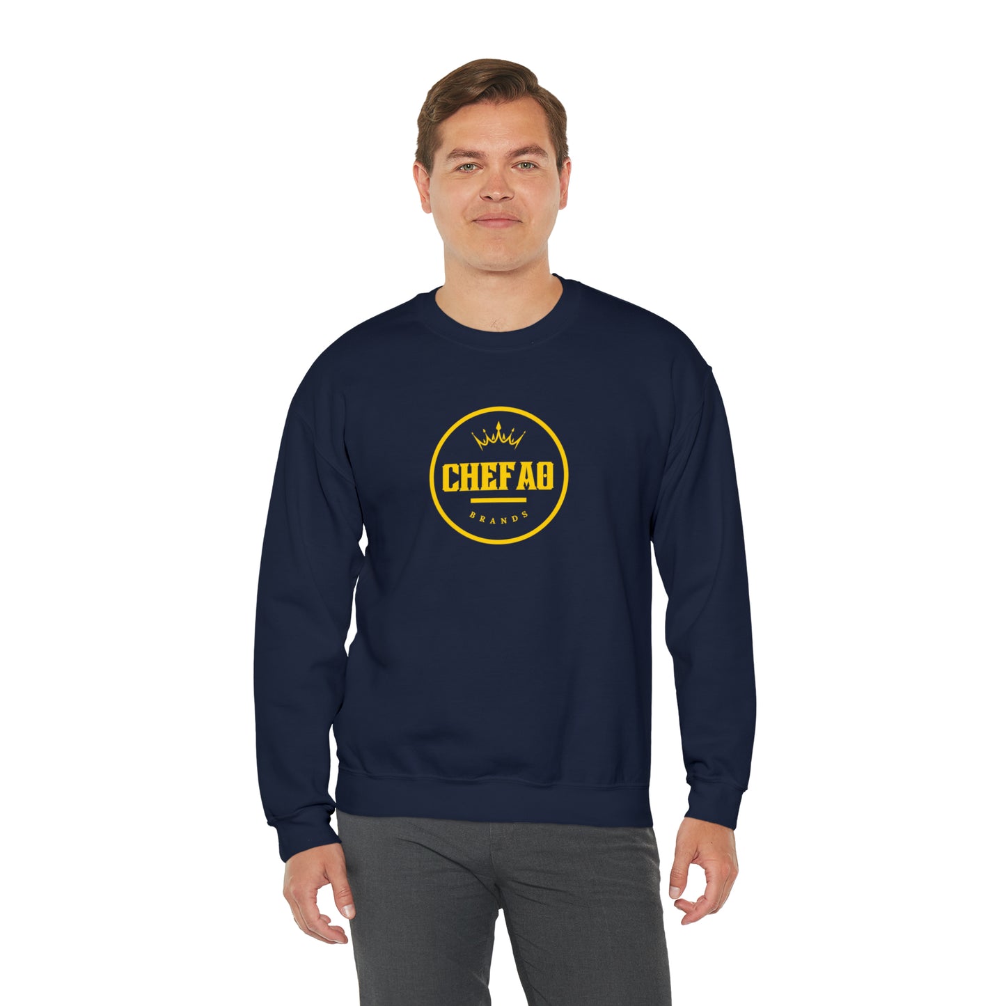 Chefao Brands III, Unisex Heavy Blend Crewneck Sweatshirt