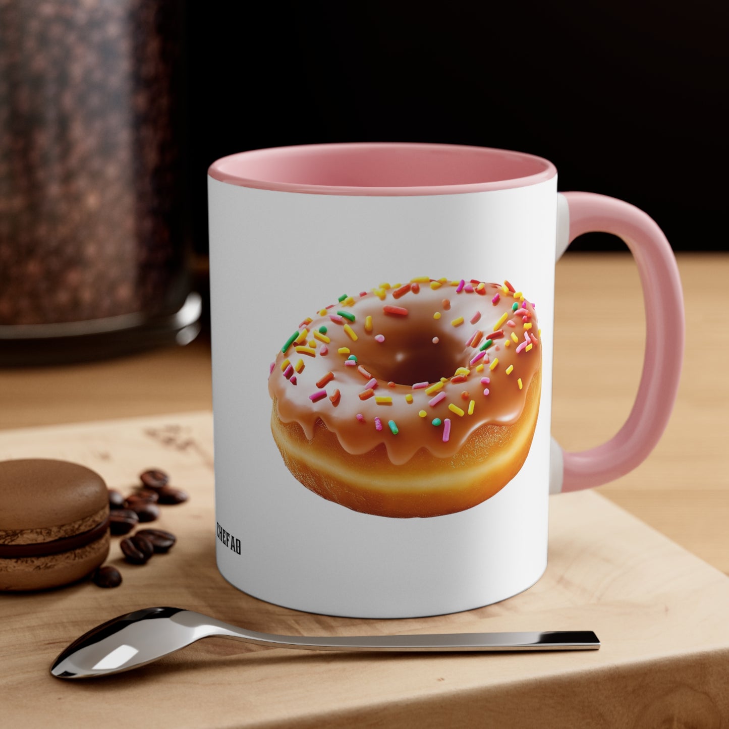 Sprinkled Donut, 11oz Coffee Mug