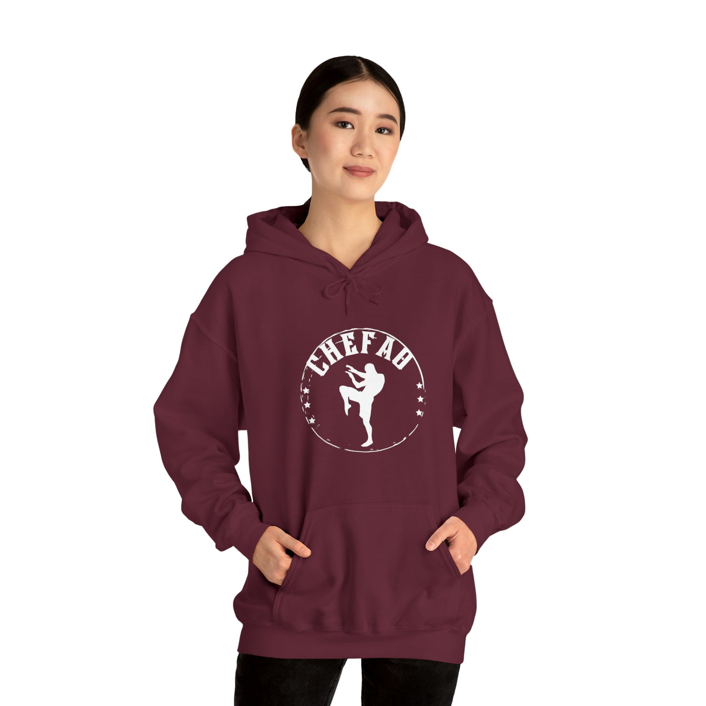 Chefao Muay Thai II, Unisex Heavy Blend Hooded Sweatshirt