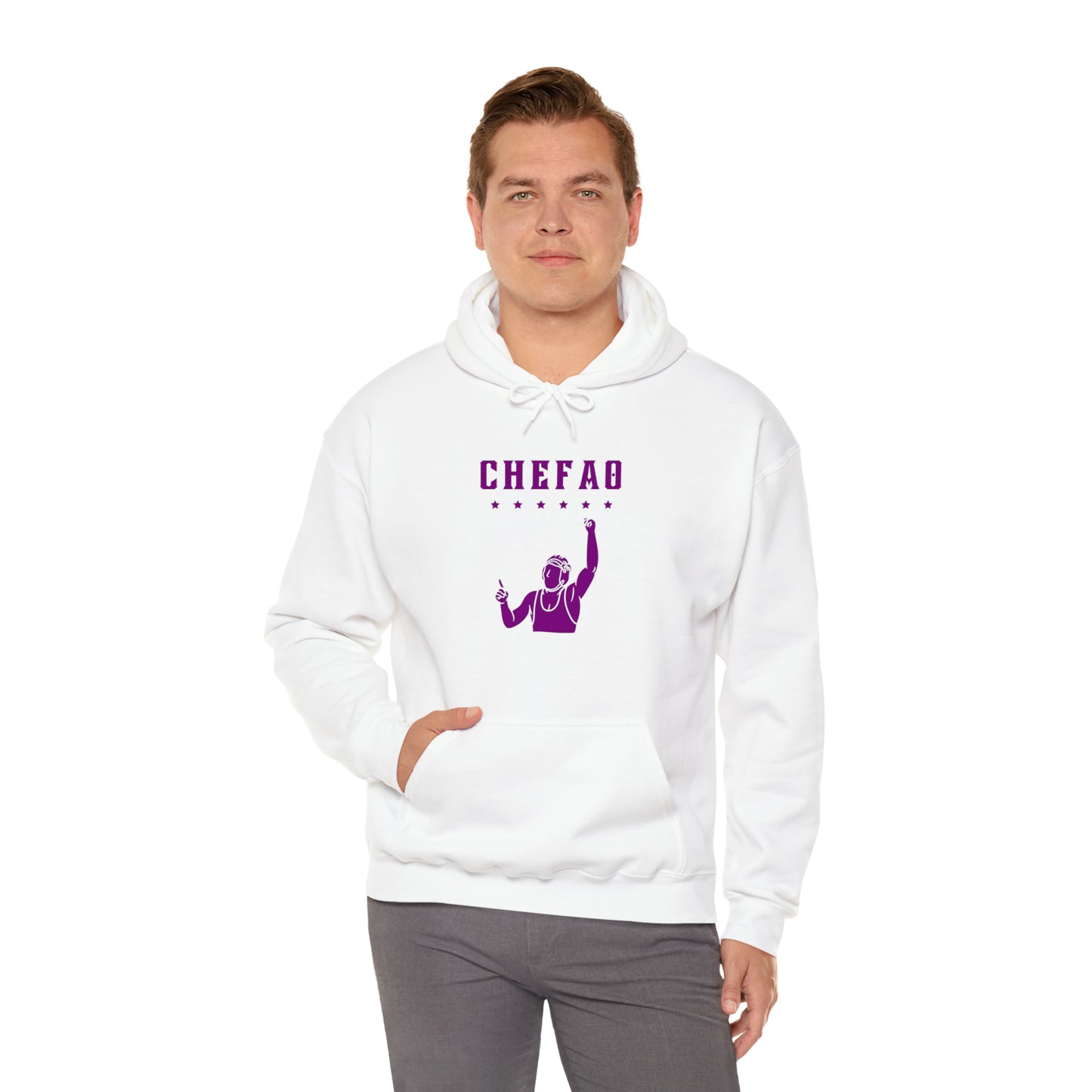 Chefao Wrestling II, Unisex Heavy Blend Hooded Sweatshirt