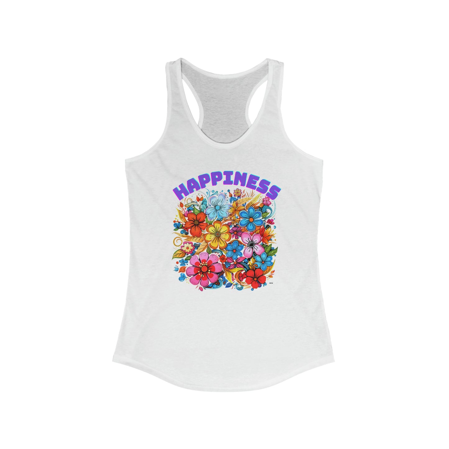 Happiness, Women's Racerback Tank