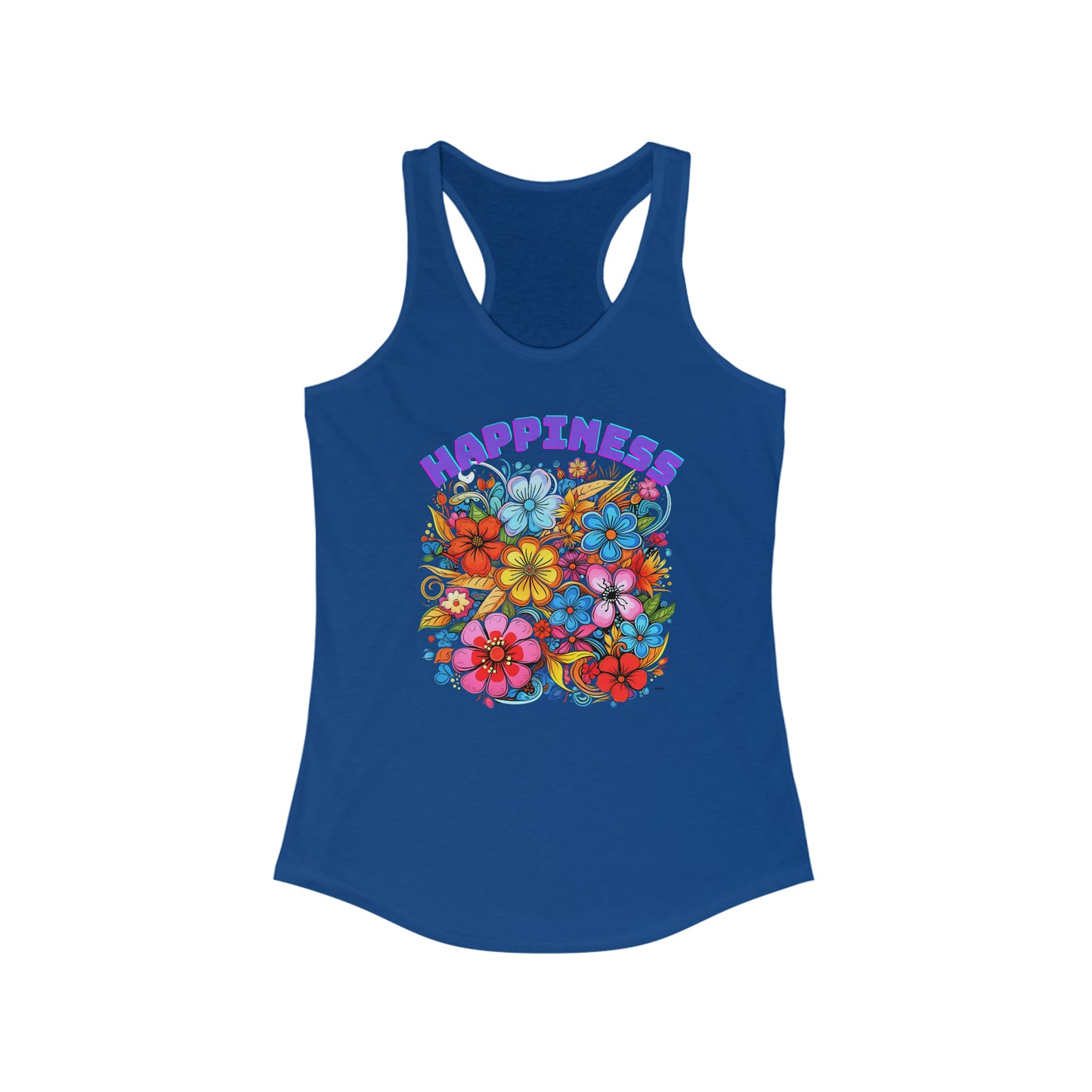 Happiness, Women's Racerback Tank