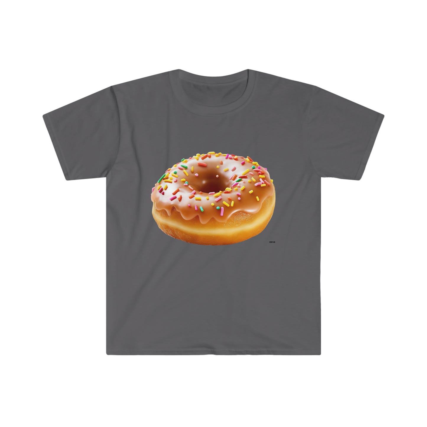 Sprinkled Donut, Unisex Softstyle T-Shirt