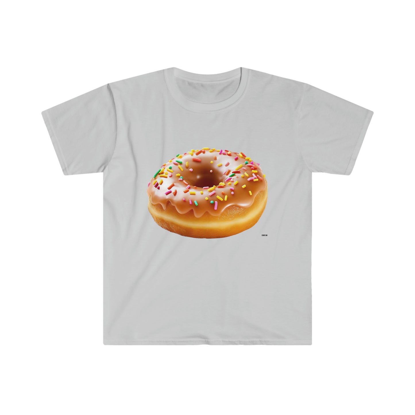 Sprinkled Donut, Unisex Softstyle T-Shirt