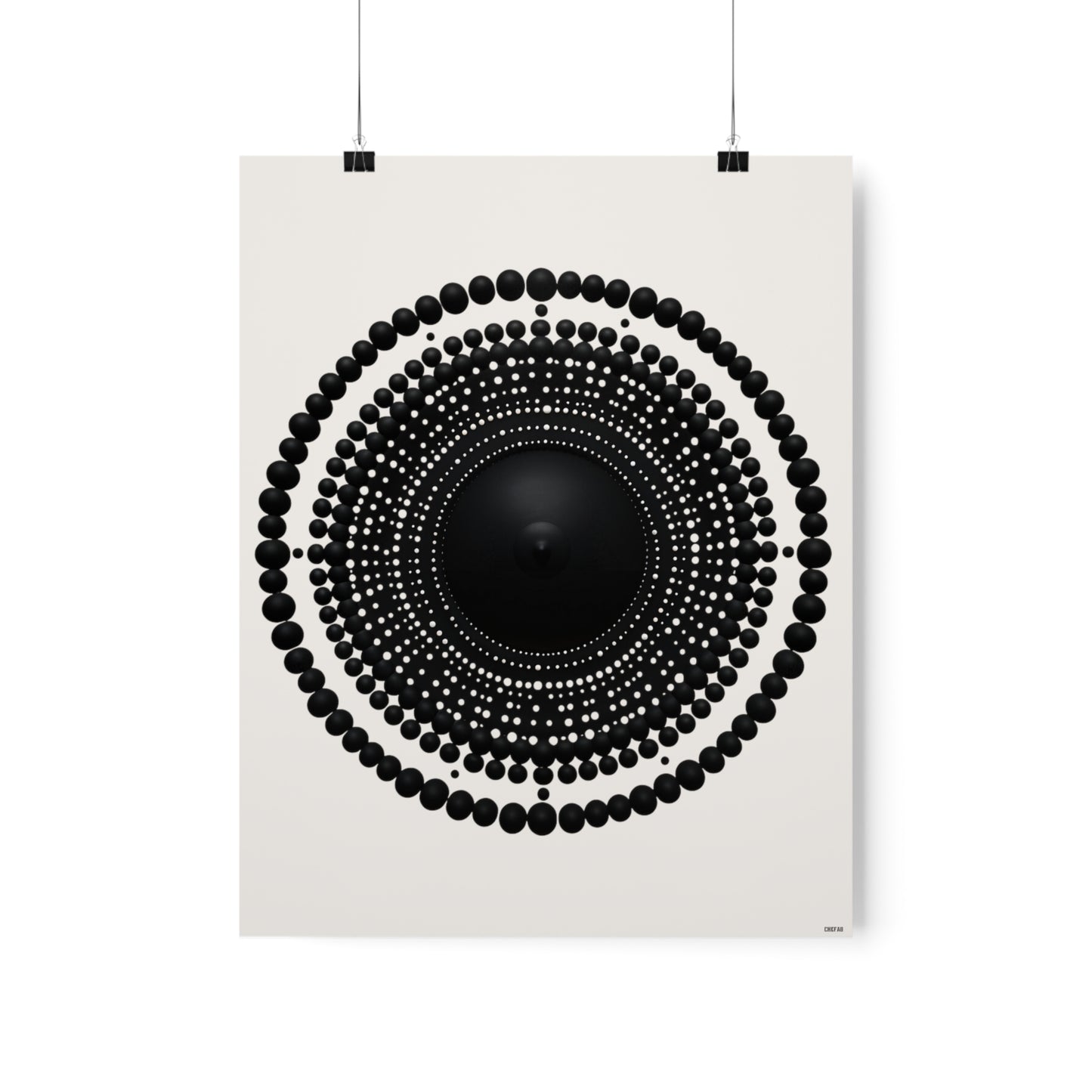 Chefao Connector Circle, Premium Matte Vertical Posters